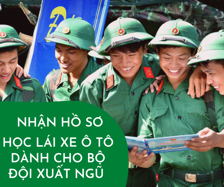 Thông báo nhận hồ sơ học lái xe ô tô cho đối tượng thanh niên hoàn thành nghĩa vụ quân sự, nghĩa vụ công an, thanh niên tình nguyện hoàn thành nhiệm vụ thực hiện chương trình, dự án phát triển kinh tế - xã hội  Năm 2022