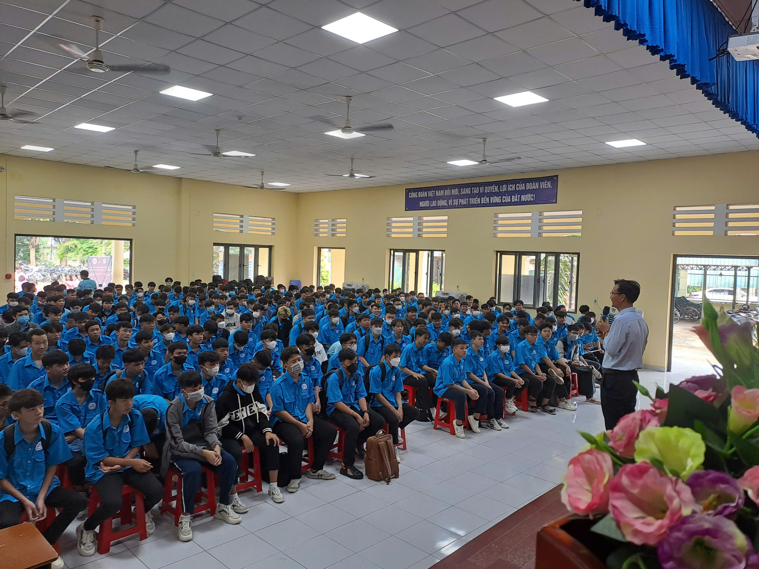 Chào đón tân HSSV khóa mới nhập học Chào đón tân HSSV khóa mới nhập học